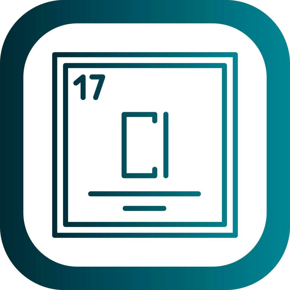 Chlorine Vector Icon Design
