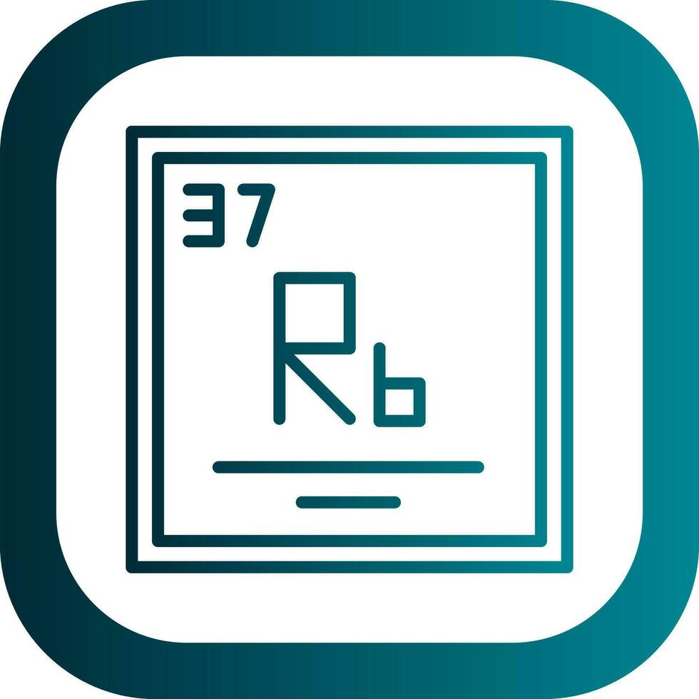 Rubidium Vector Icon Design