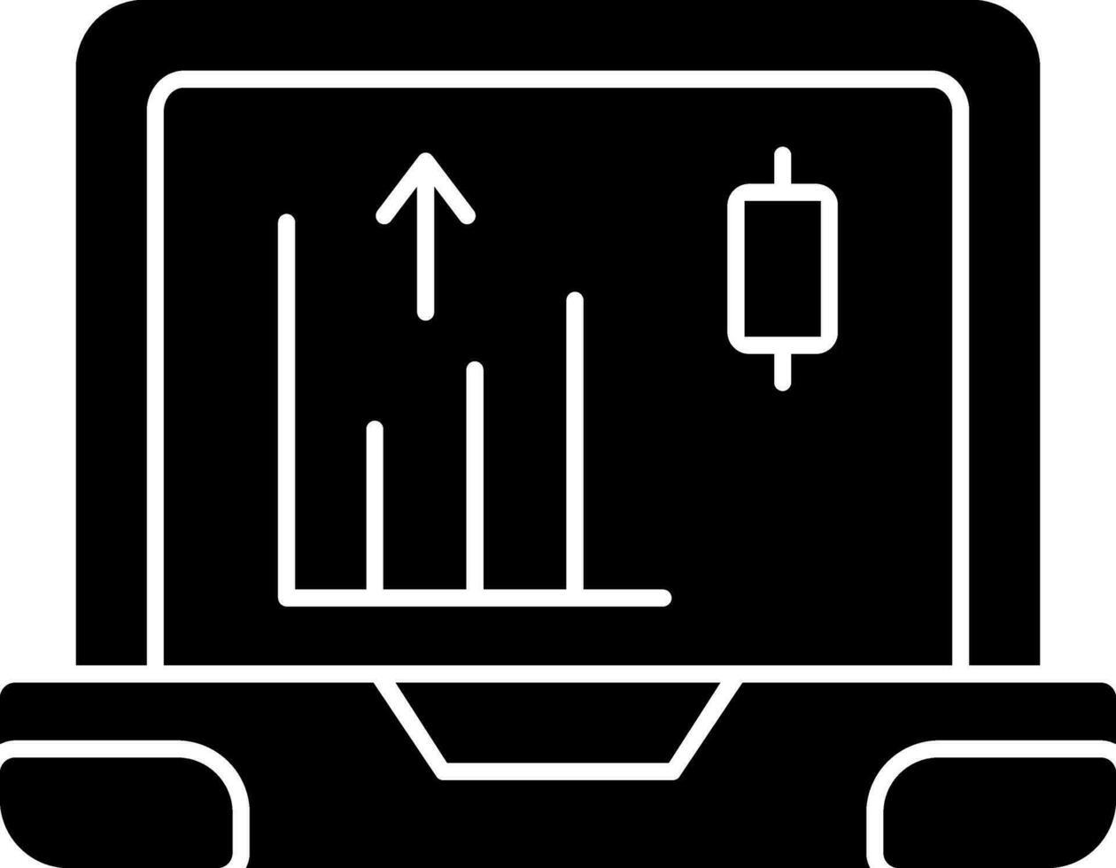 Stock market Vector Icon Design