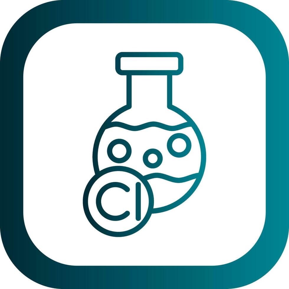 Chlorine Vector Icon Design