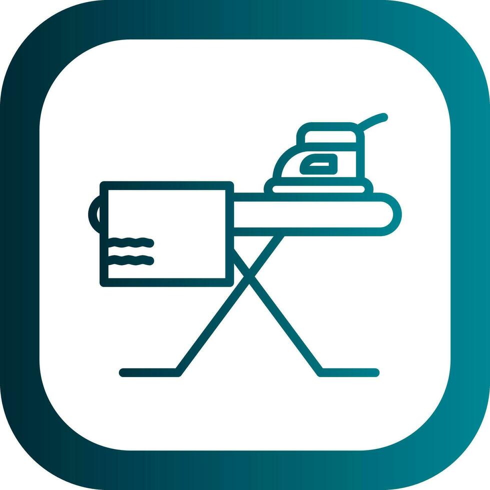 Ironing Vector Icon Design
