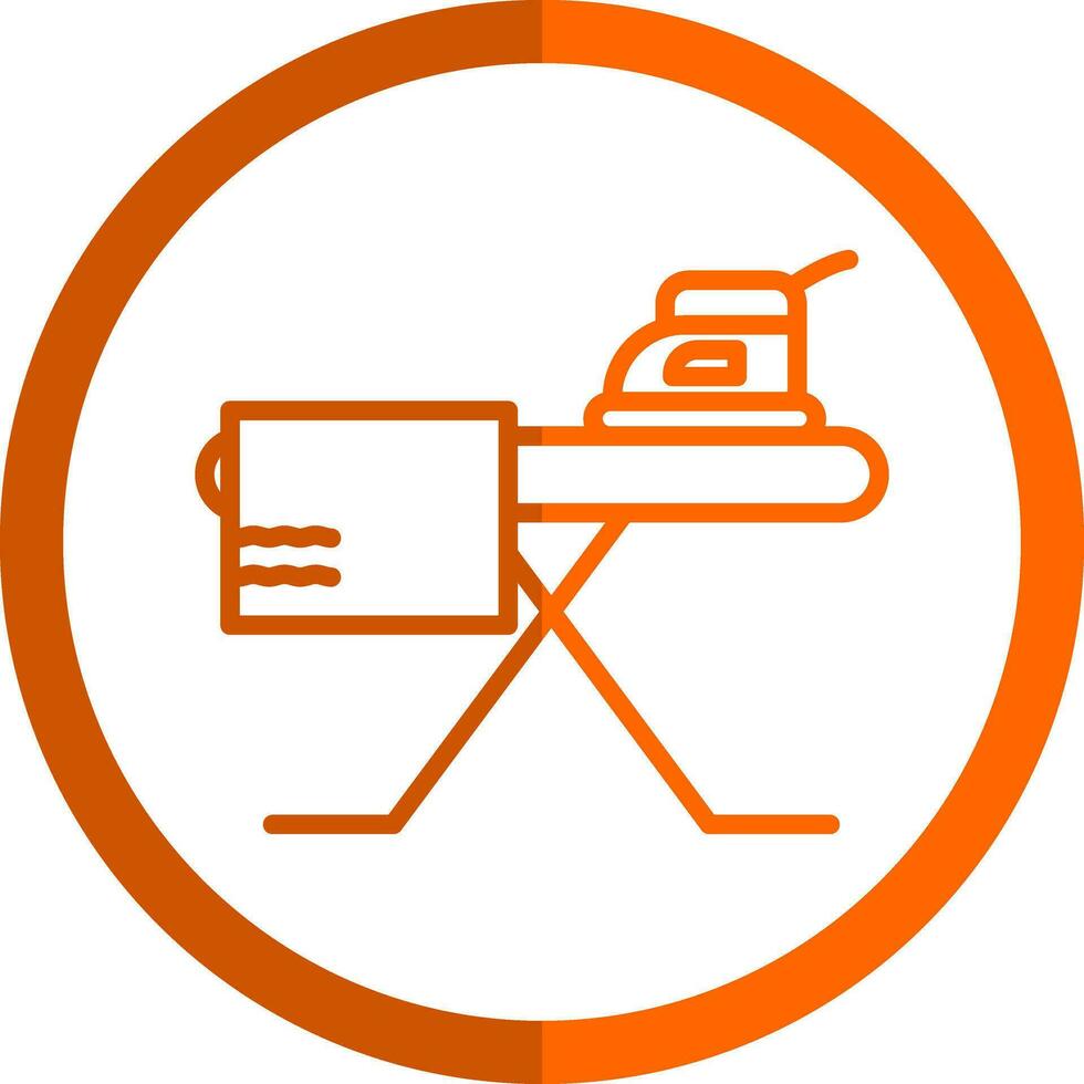 Ironing Vector Icon Design