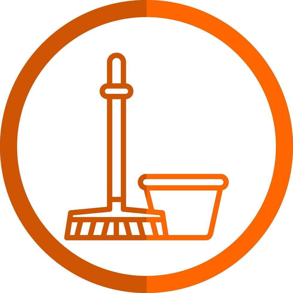 Mop Vector Icon Design