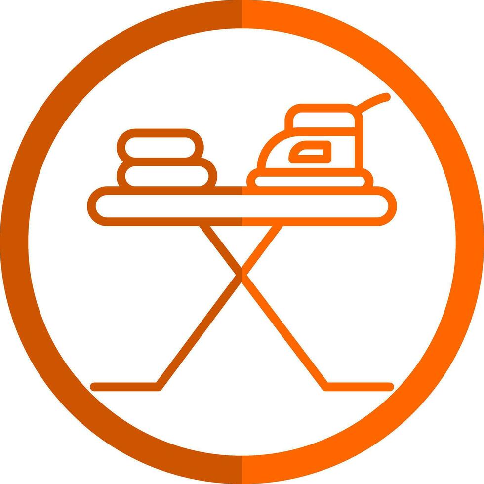 Iron board Vector Icon Design