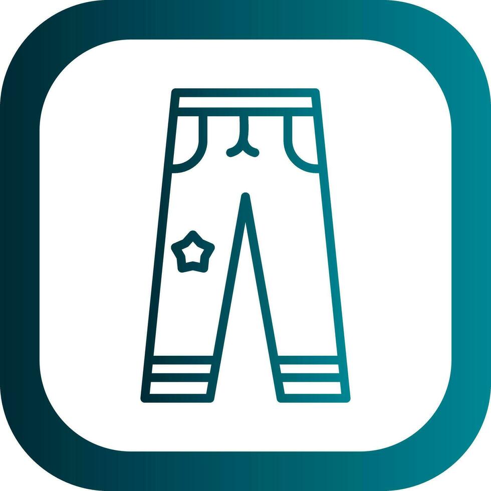 Pants Vector Icon Design