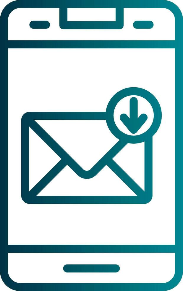 Inbox Vector Icon Design