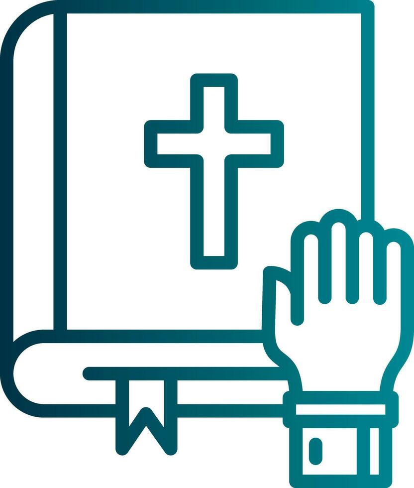 Oath Vector Icon Design