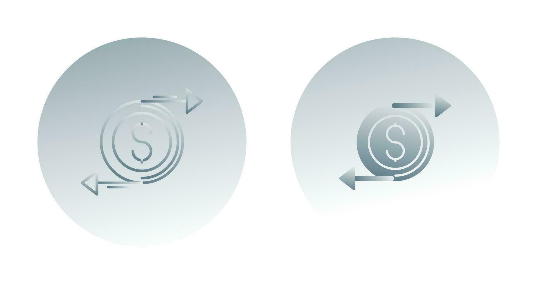 Money Flow Vector Icon