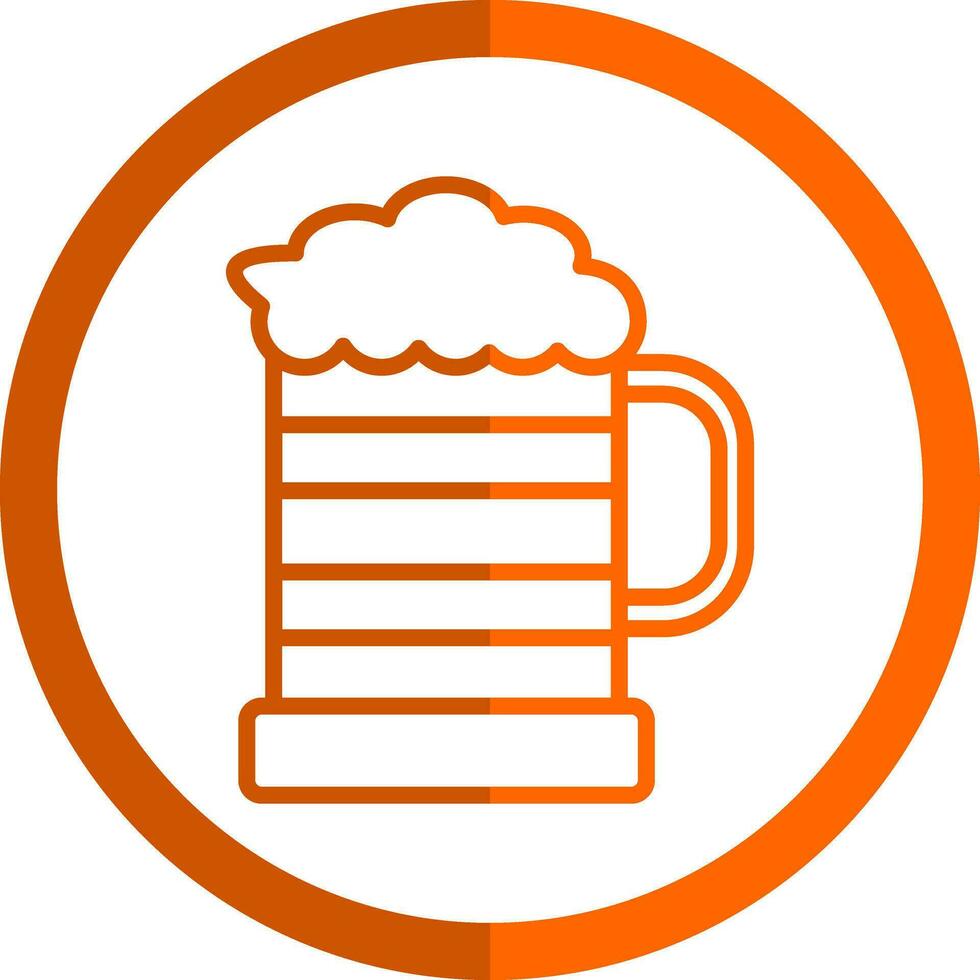 Beer glass Vector Icon Design