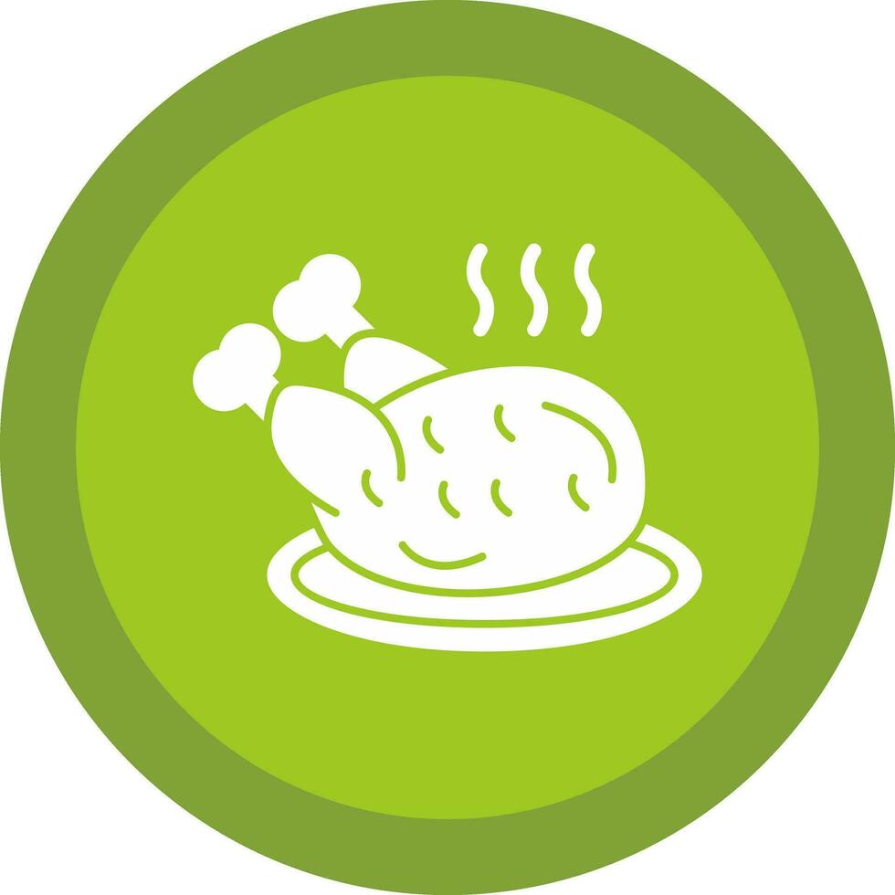 Chicken Vector Icon Design