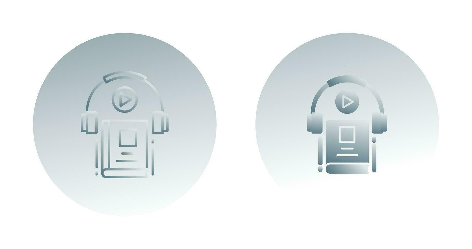 Audio Book Vector Icon