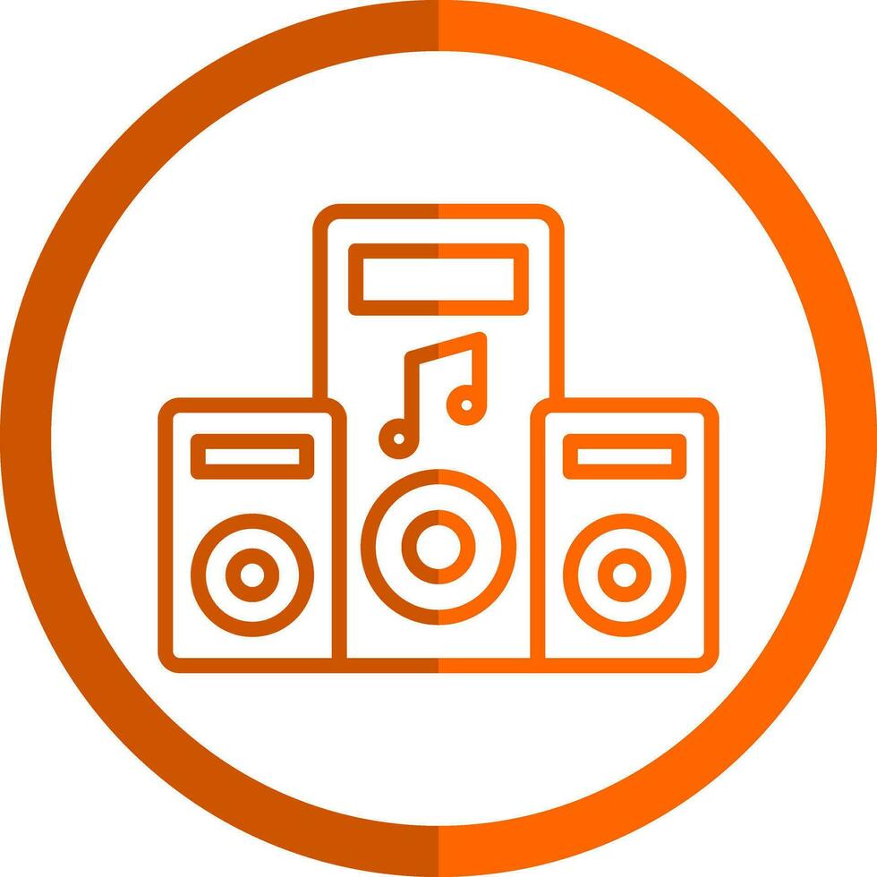 diseño de icono de vector de altavoz