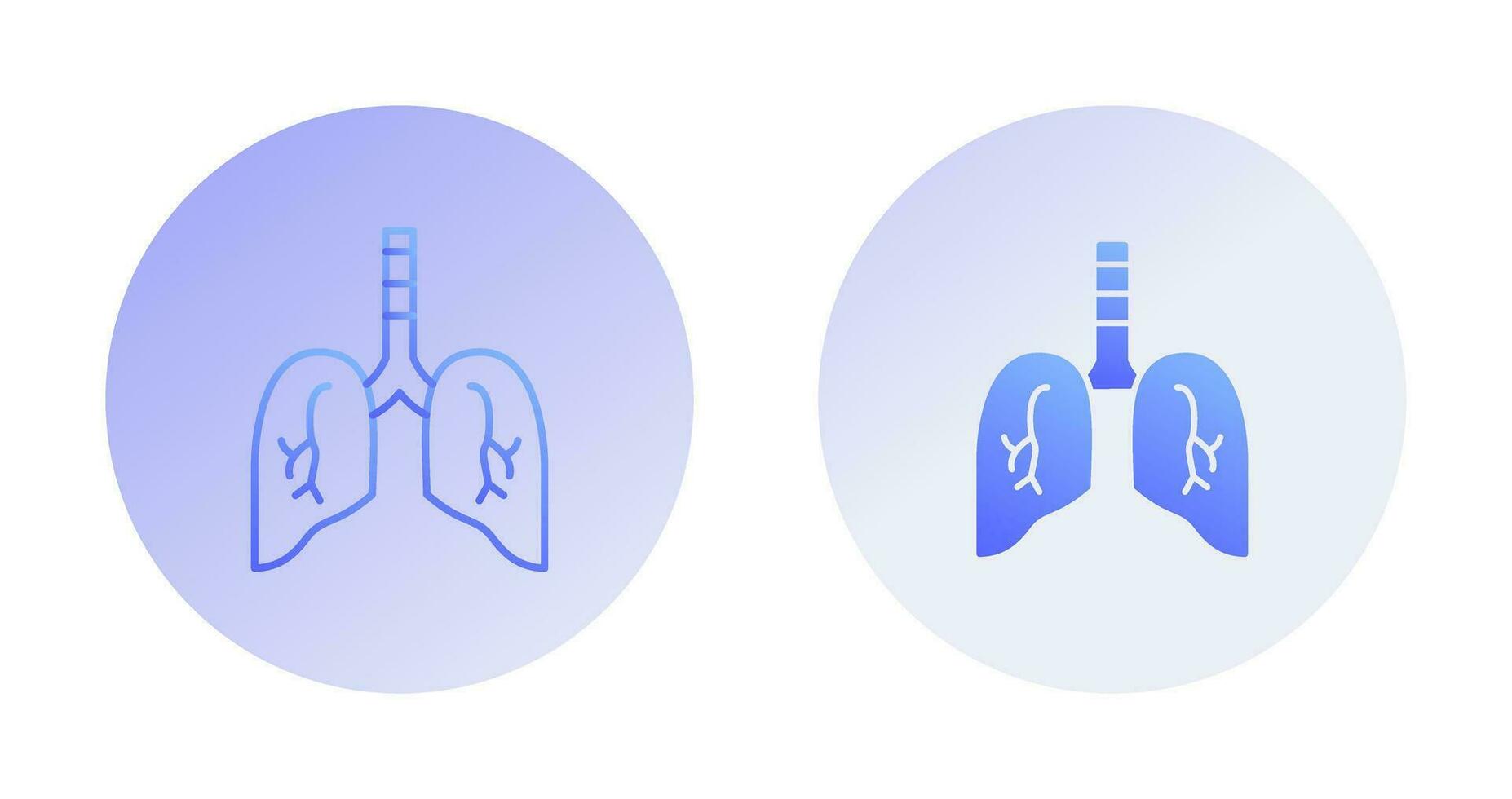 Lung Vector Icon