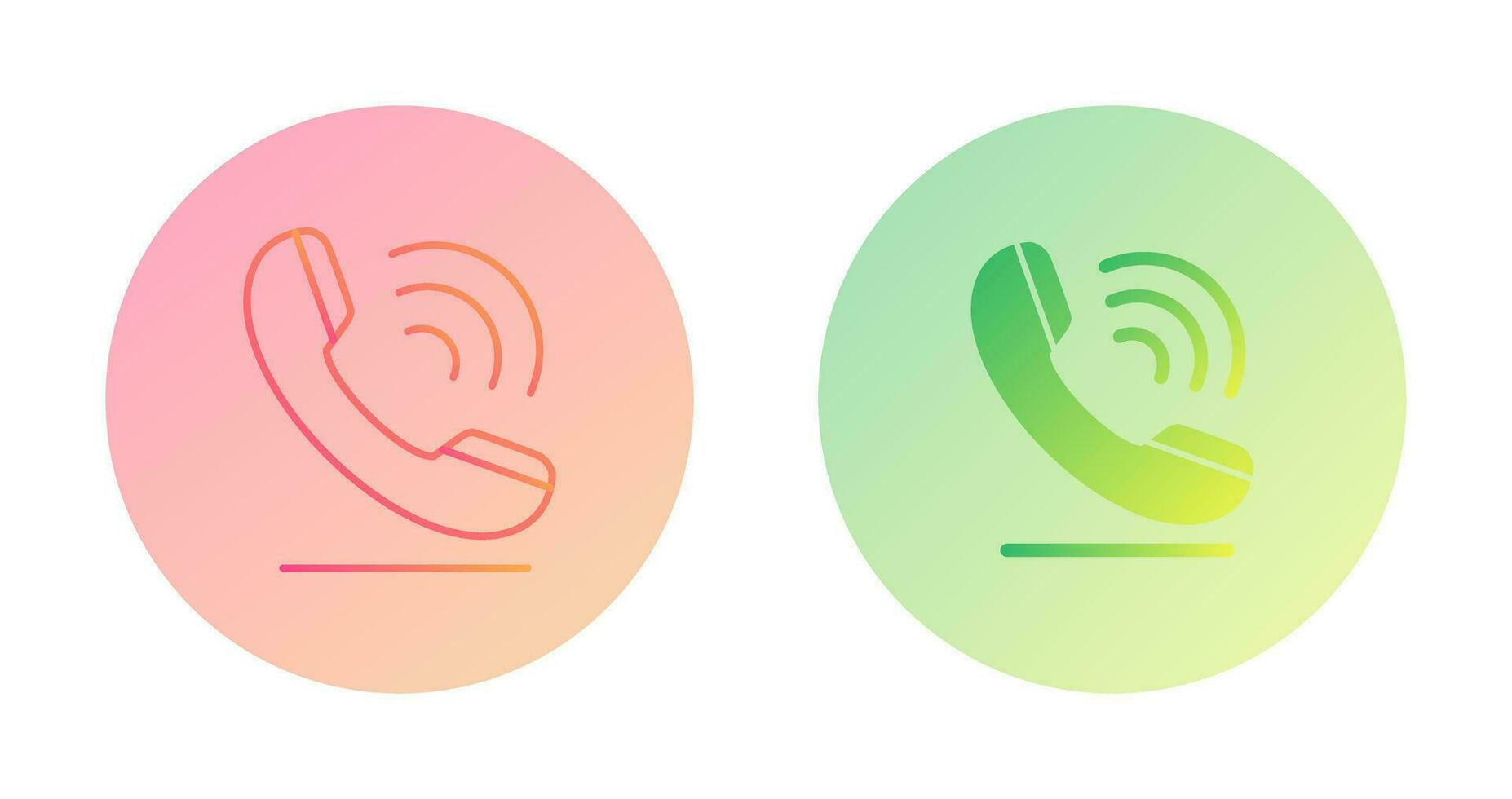 Phone Call Vector Icon