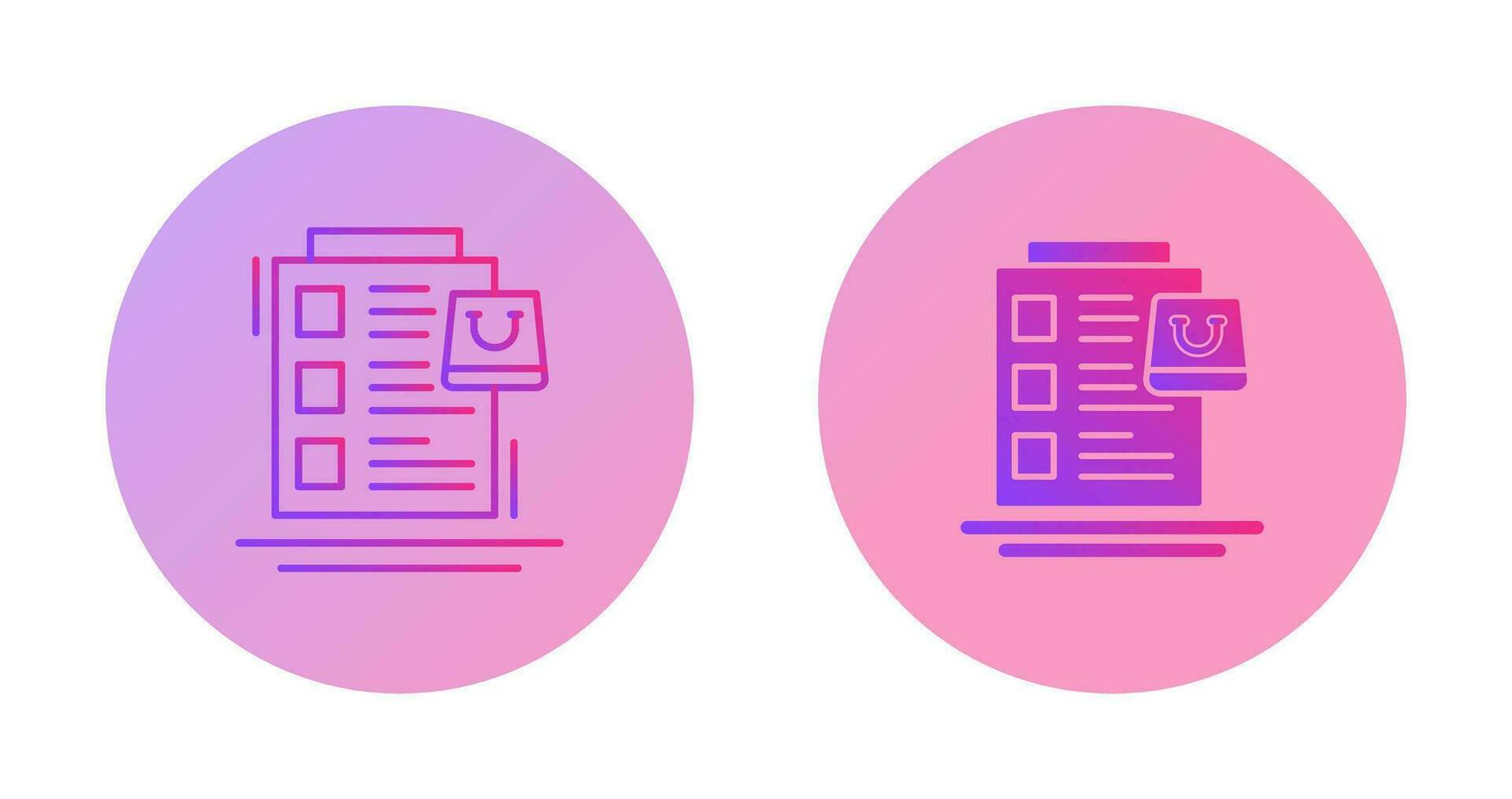 Wish List Vector Icon