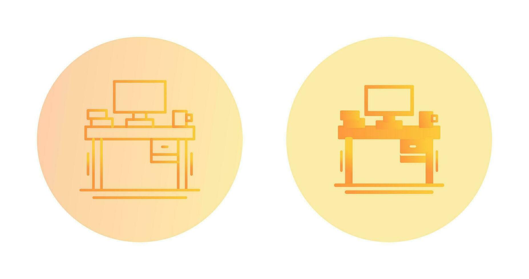Desk Vector Icon