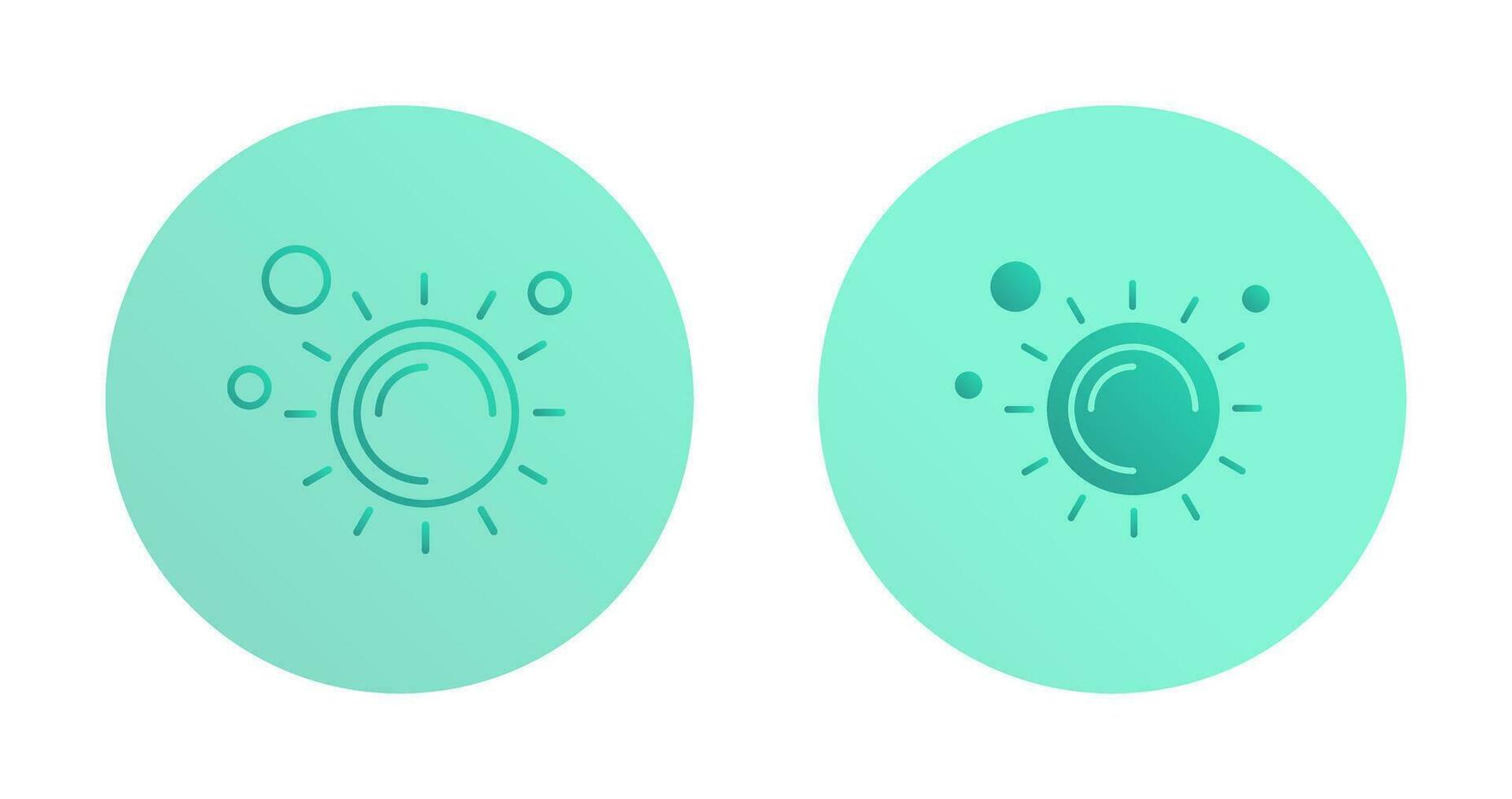 Sun Vector Icon