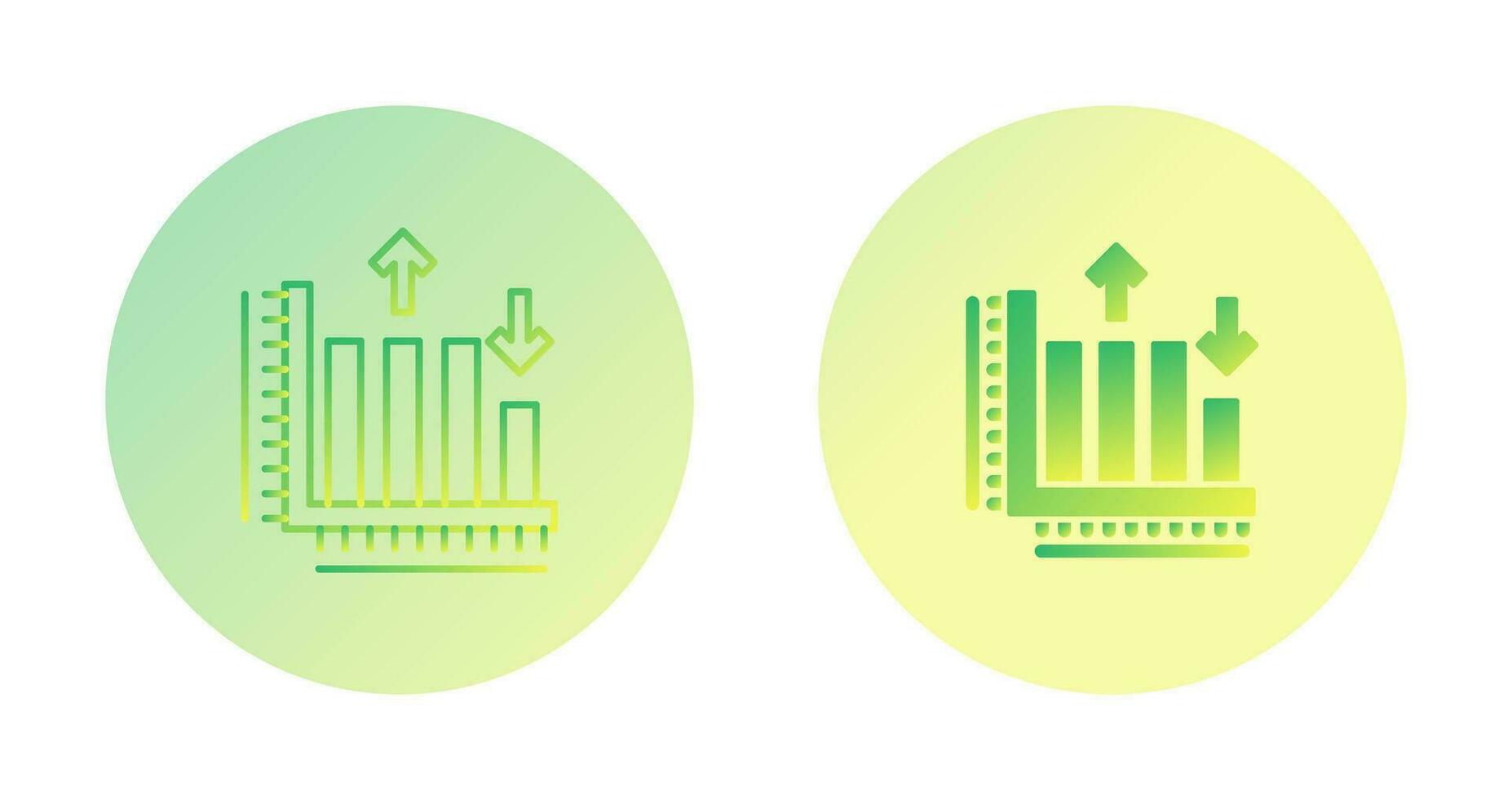 Bar Graph Vector Icon