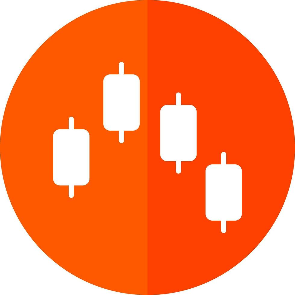 Bullish engulfing Vector Icon Design