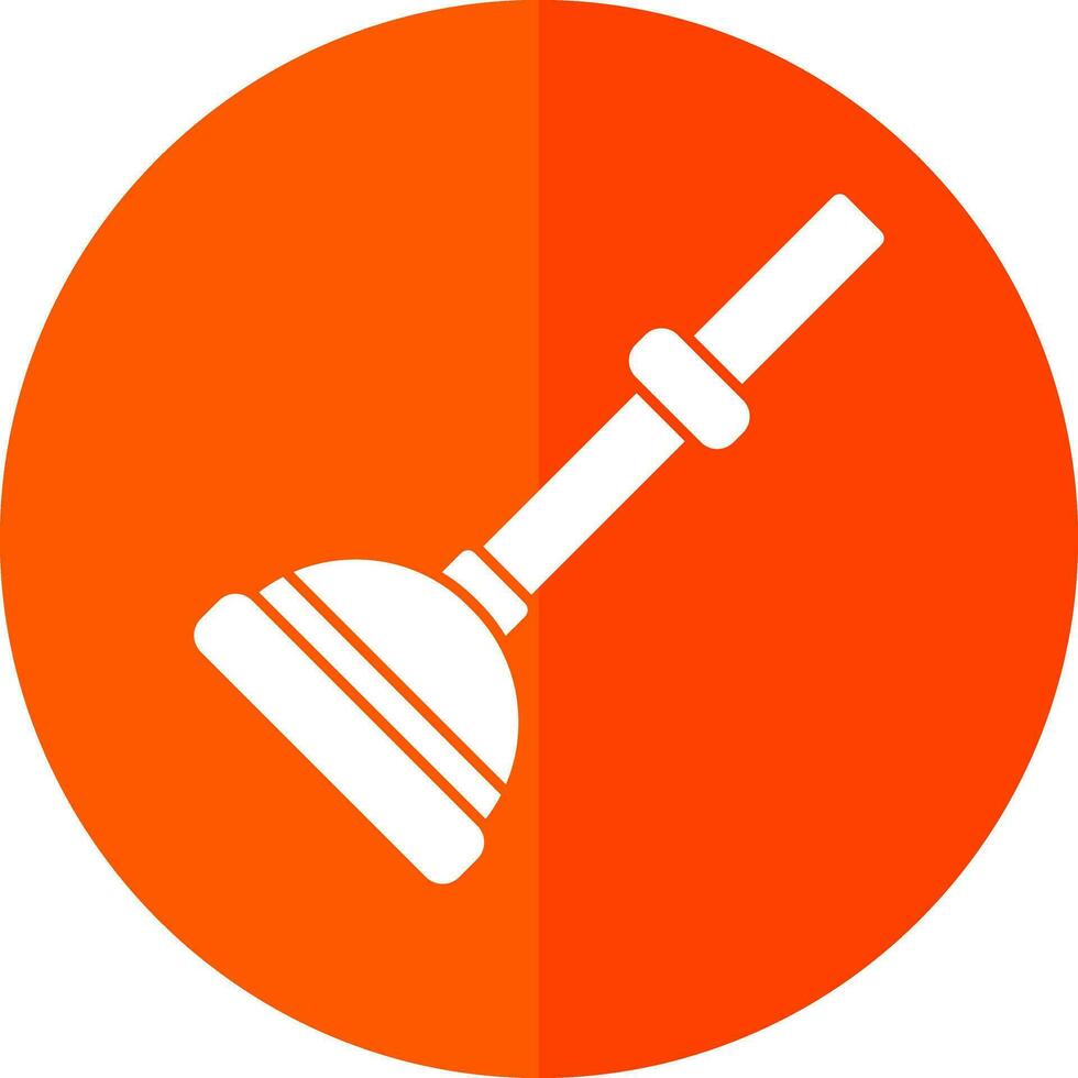 Plunger Vector Icon Design