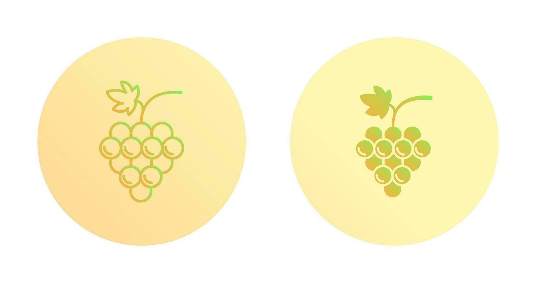 Grapes Vector Icon