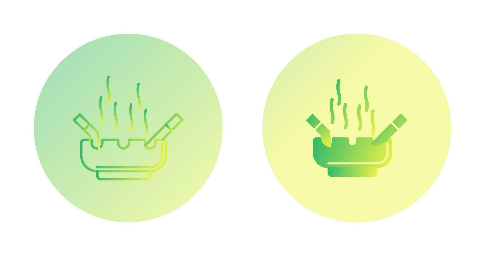 Ashtray Vector Icon
