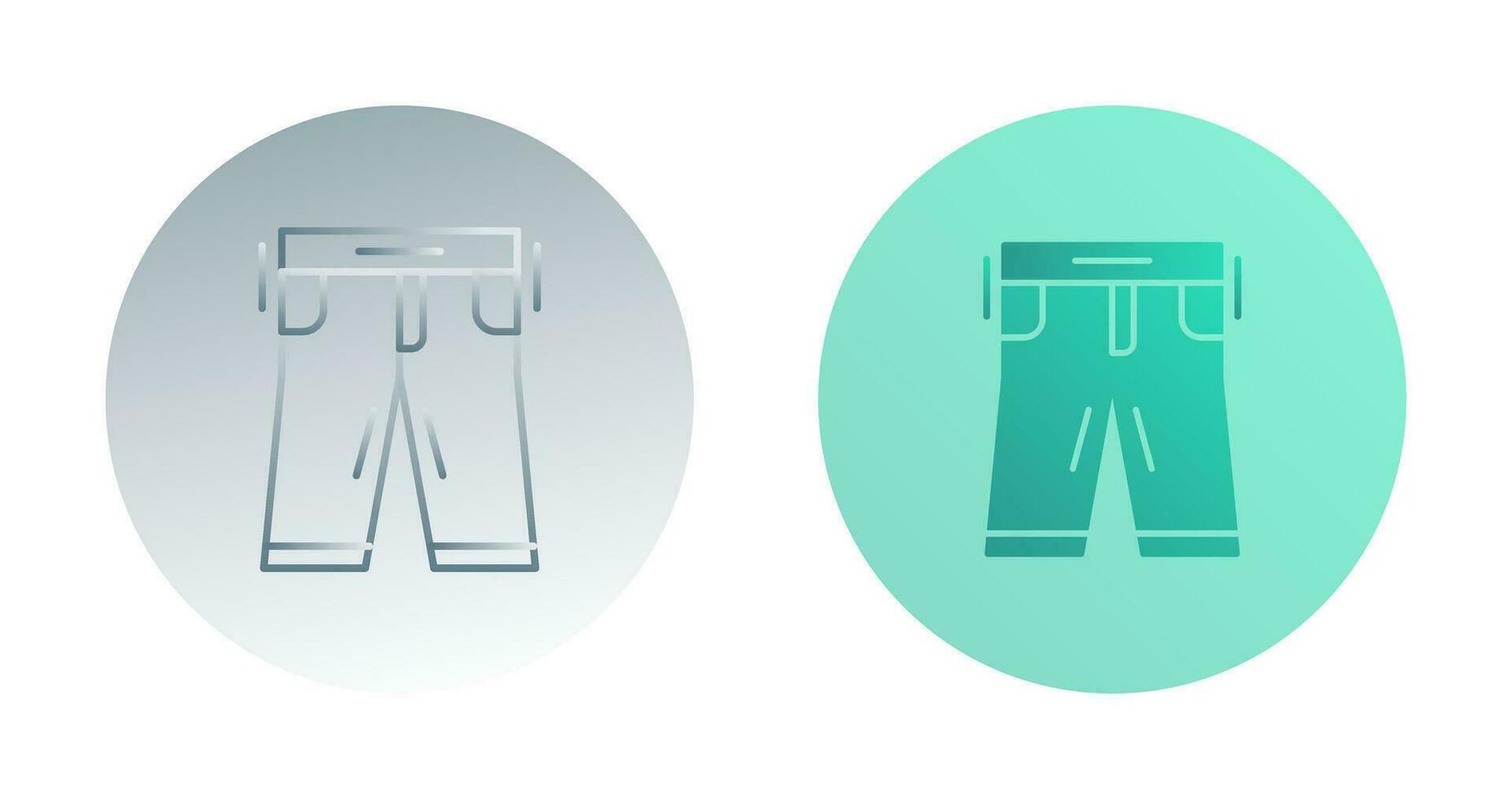 icono de vector de pantalones