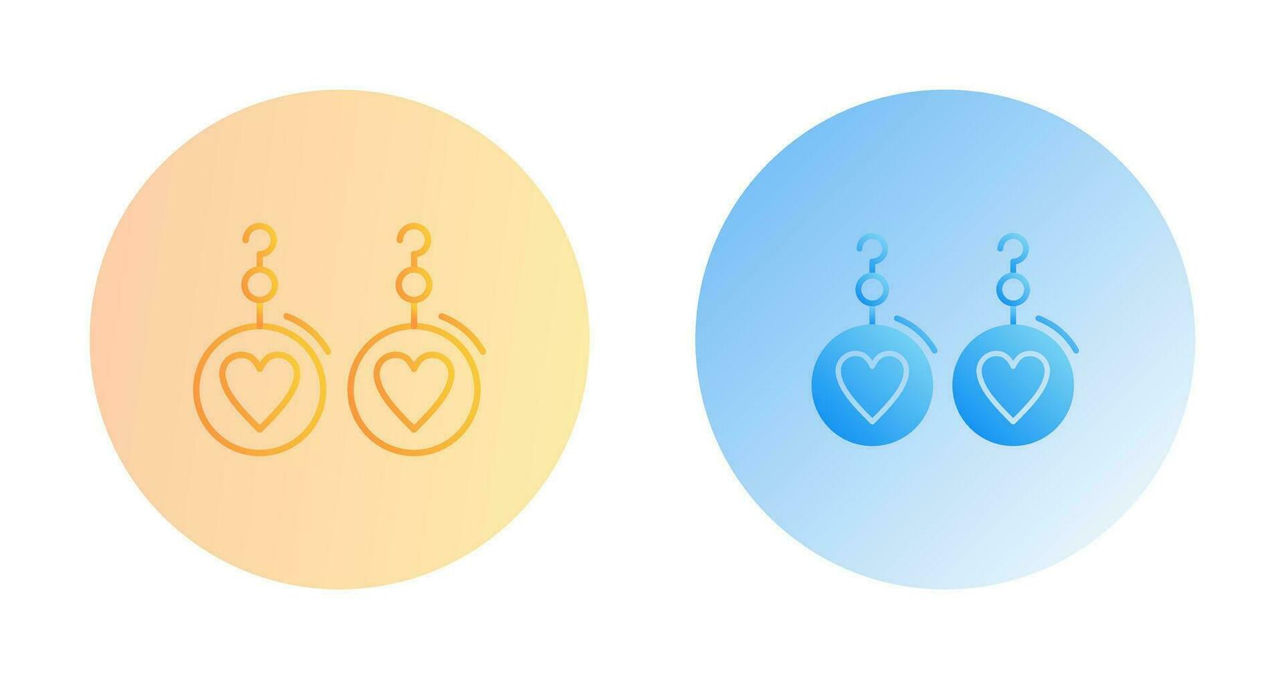 Earrings Vector Icon