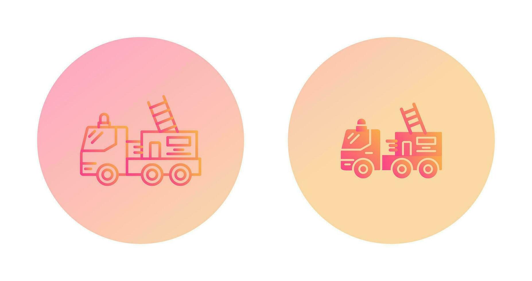 Fire Truck Vector Icon