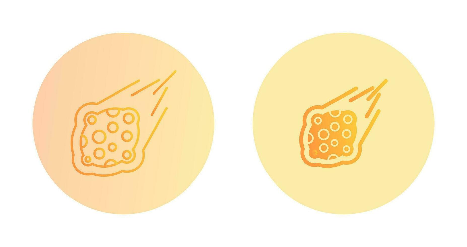Meteorite Vector Icon
