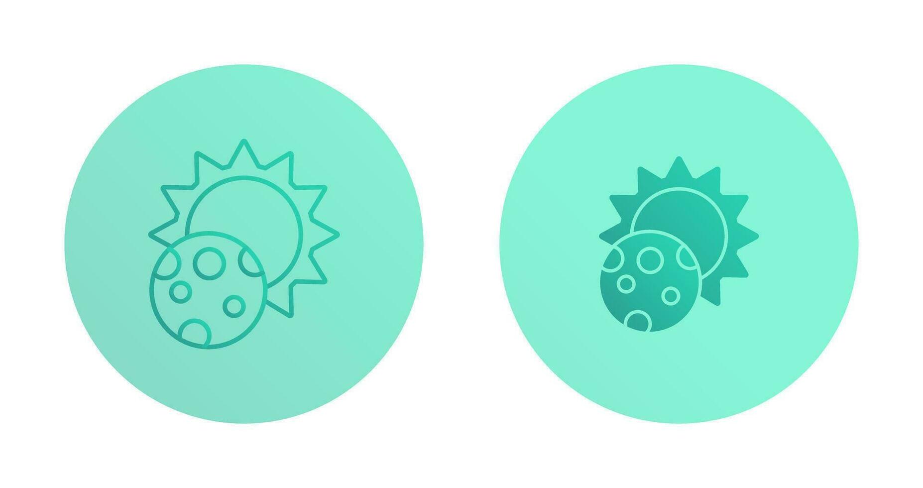 Eclipse Vector Icon