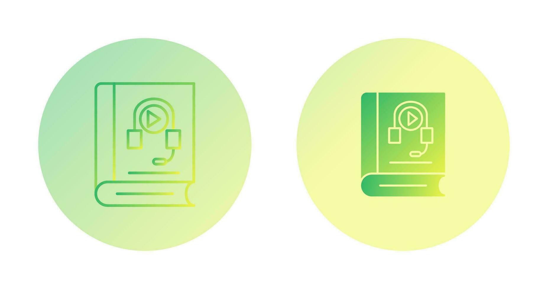Audiobook Vector Icon