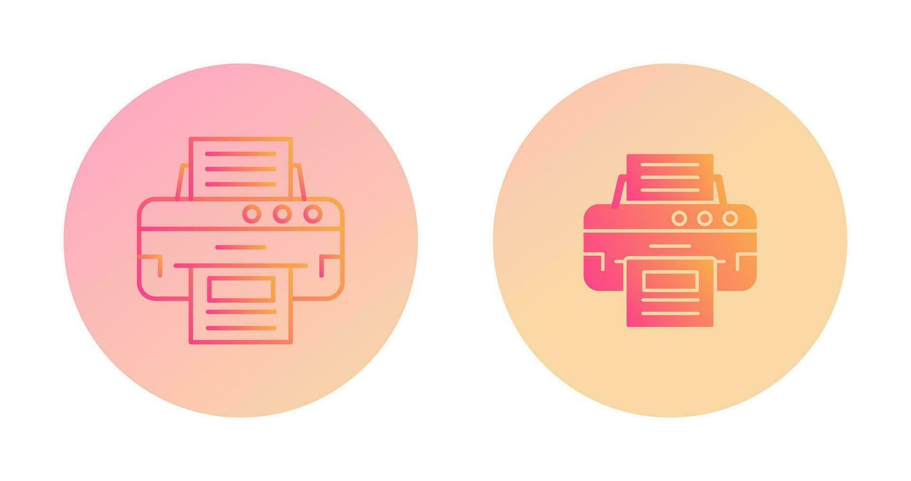 Printer Vector Icon