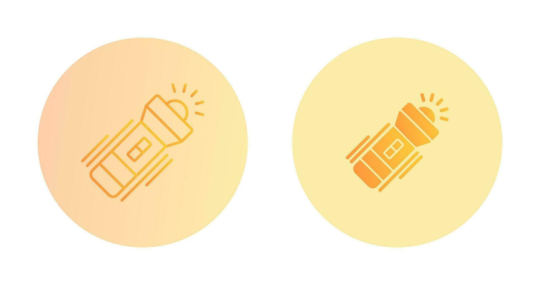 Flashlight Vector Icon