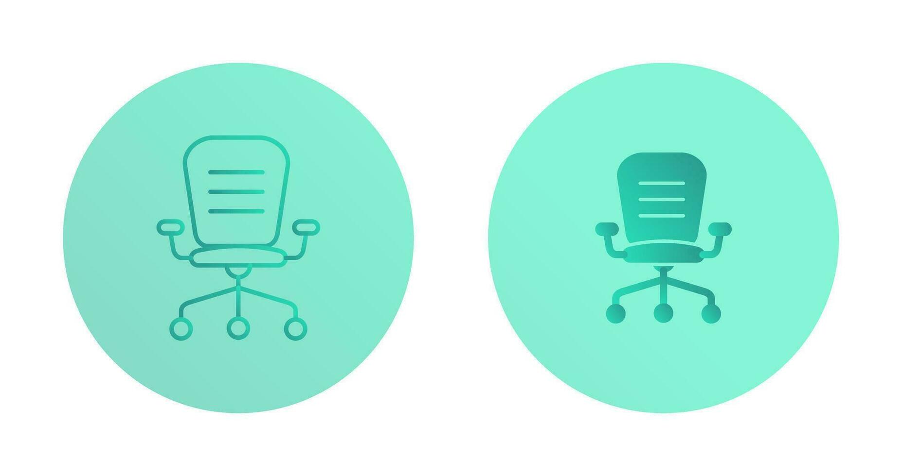 Office Chair Vector Icon