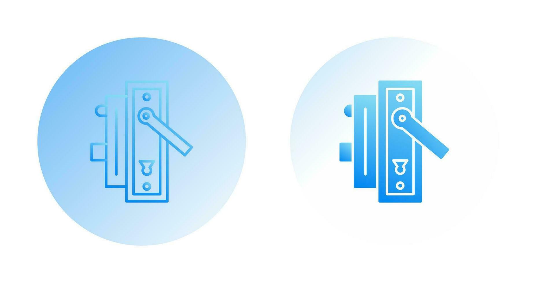 Door Handle Vector Icon