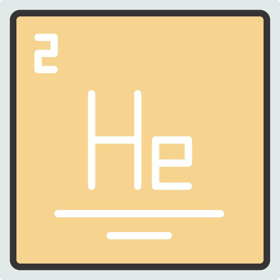 Helium Vector Icon Design