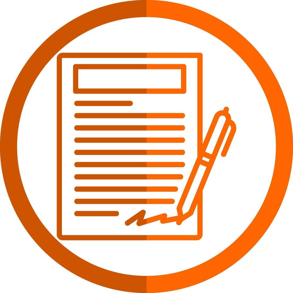 Agreement Vector Icon Design