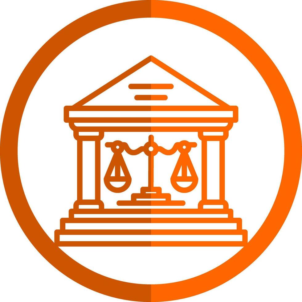 Supreme court Vector Icon Design