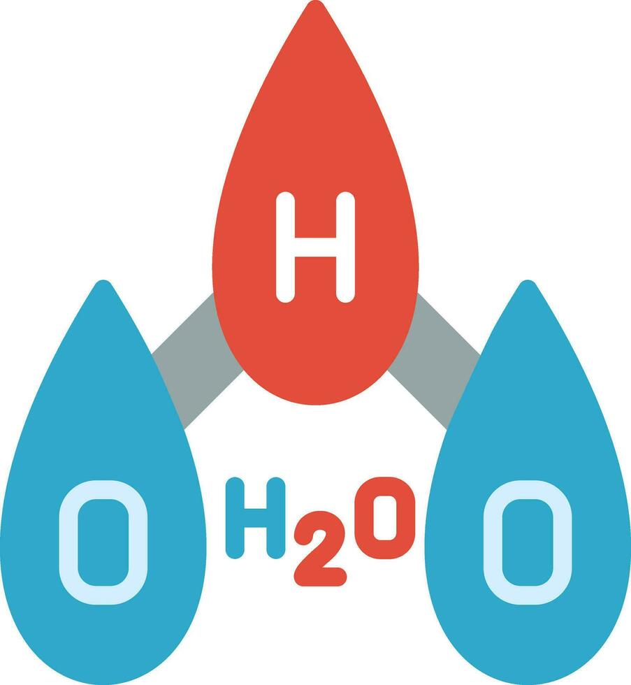 H2o Vector Icon Design