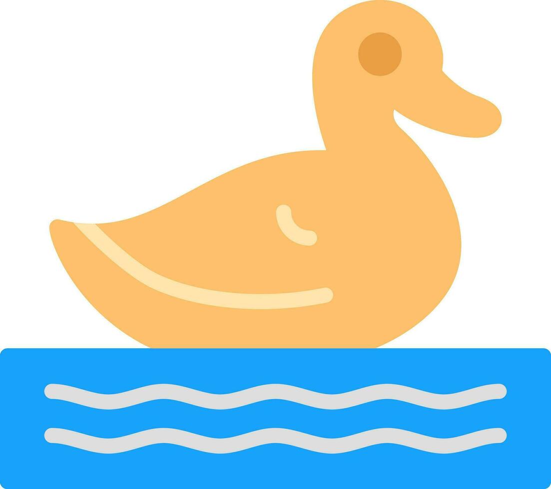 Pato vector icono diseño