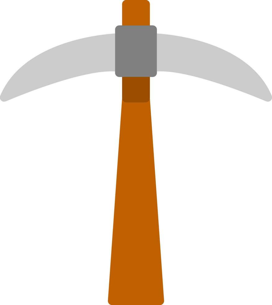Pickaxe Vector Icon Design