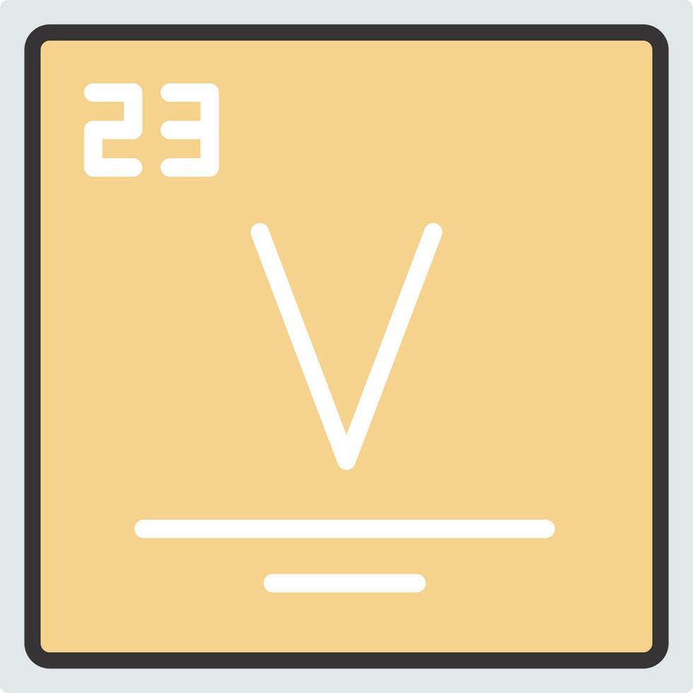 Vanadium Vector Icon Design