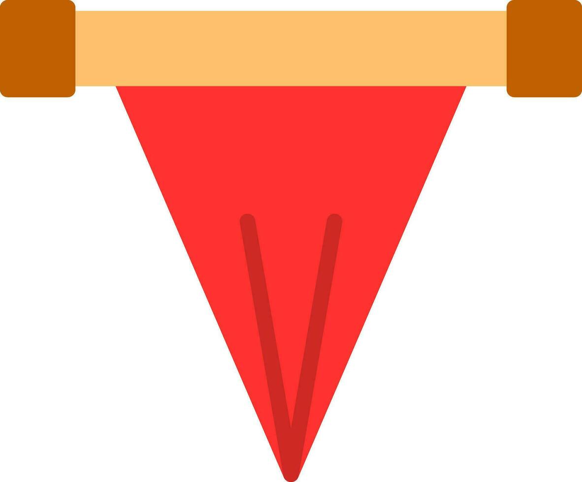 Offside flag Vector Icon Design