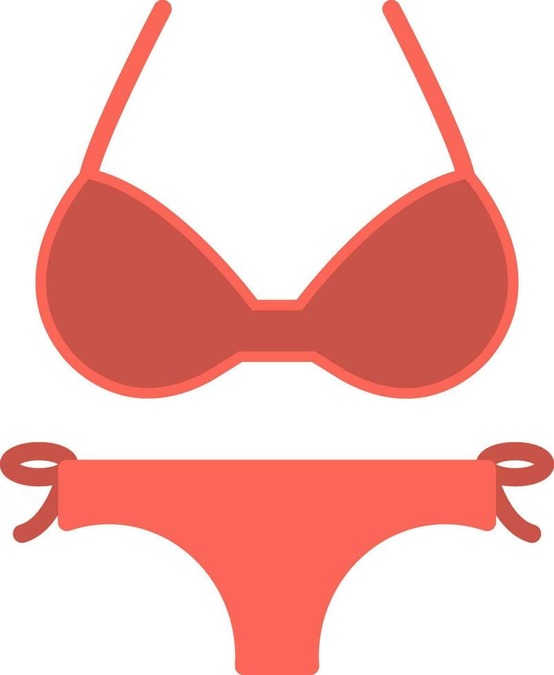 bikini vector icono diseño