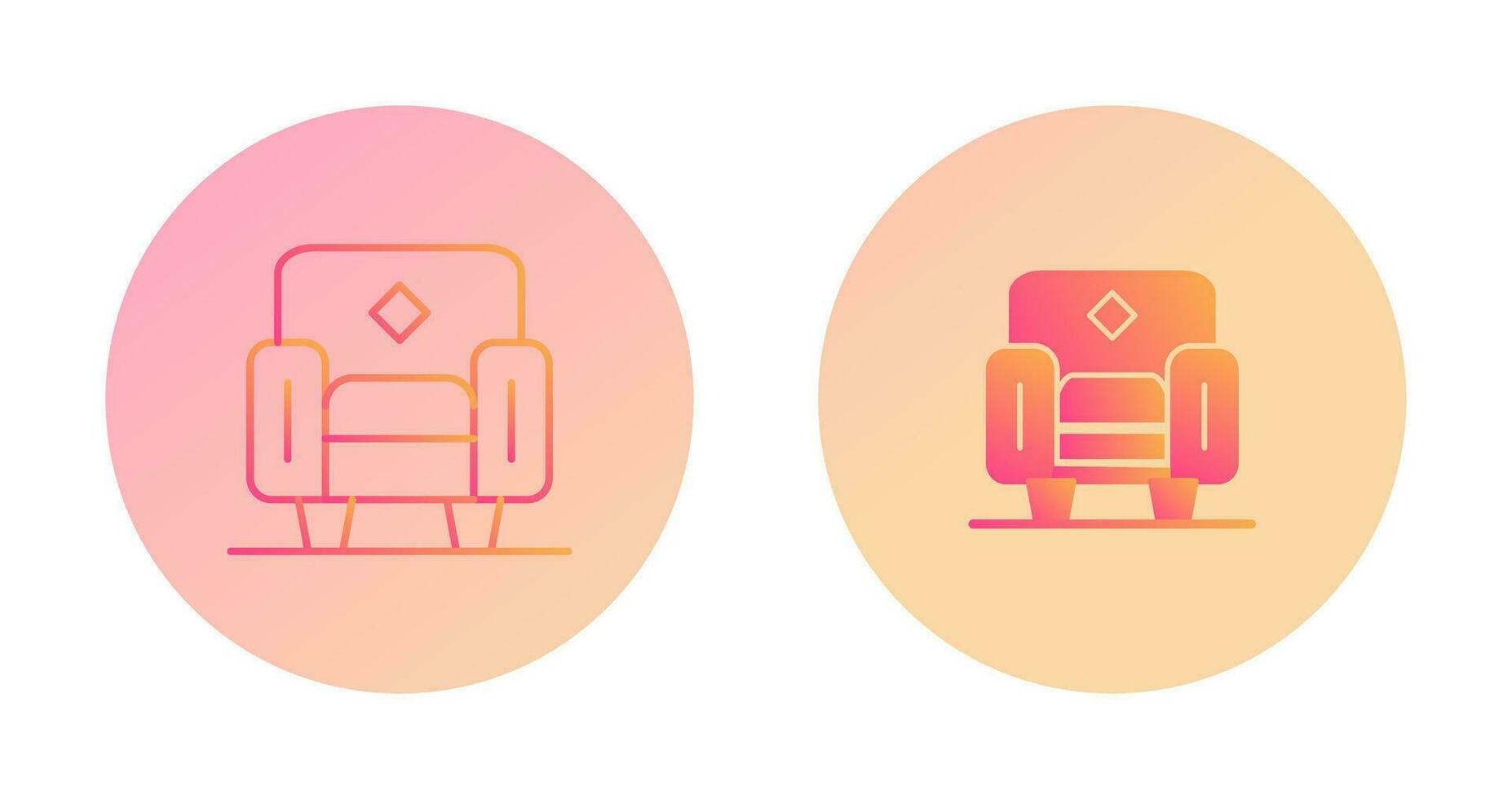 Armchair Vector Icon