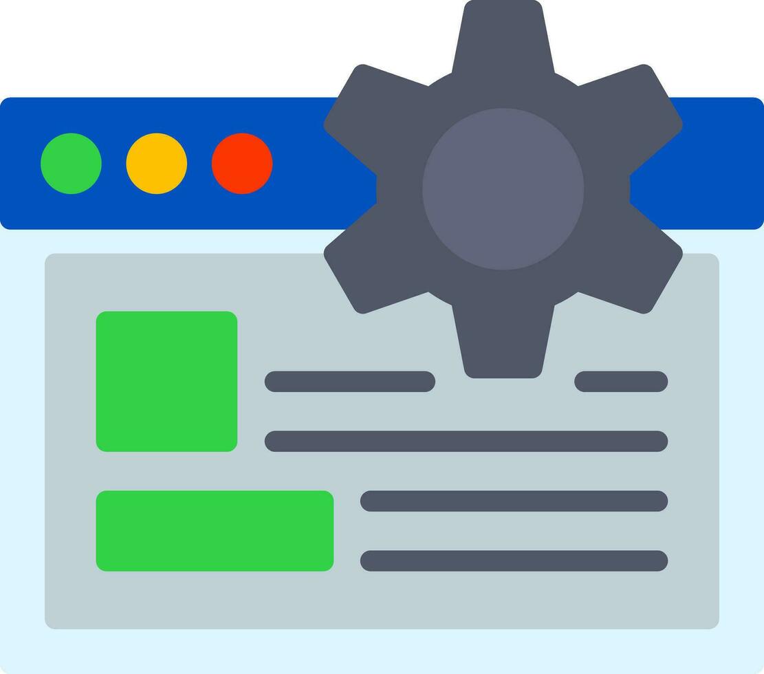 diseño de icono de vector de desarrollo