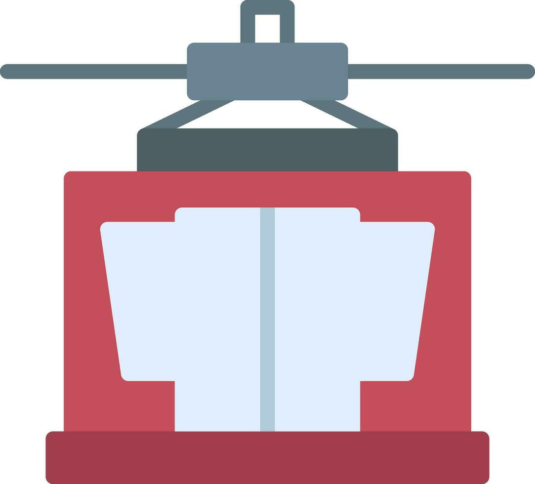 Gondola Vector Icon Design