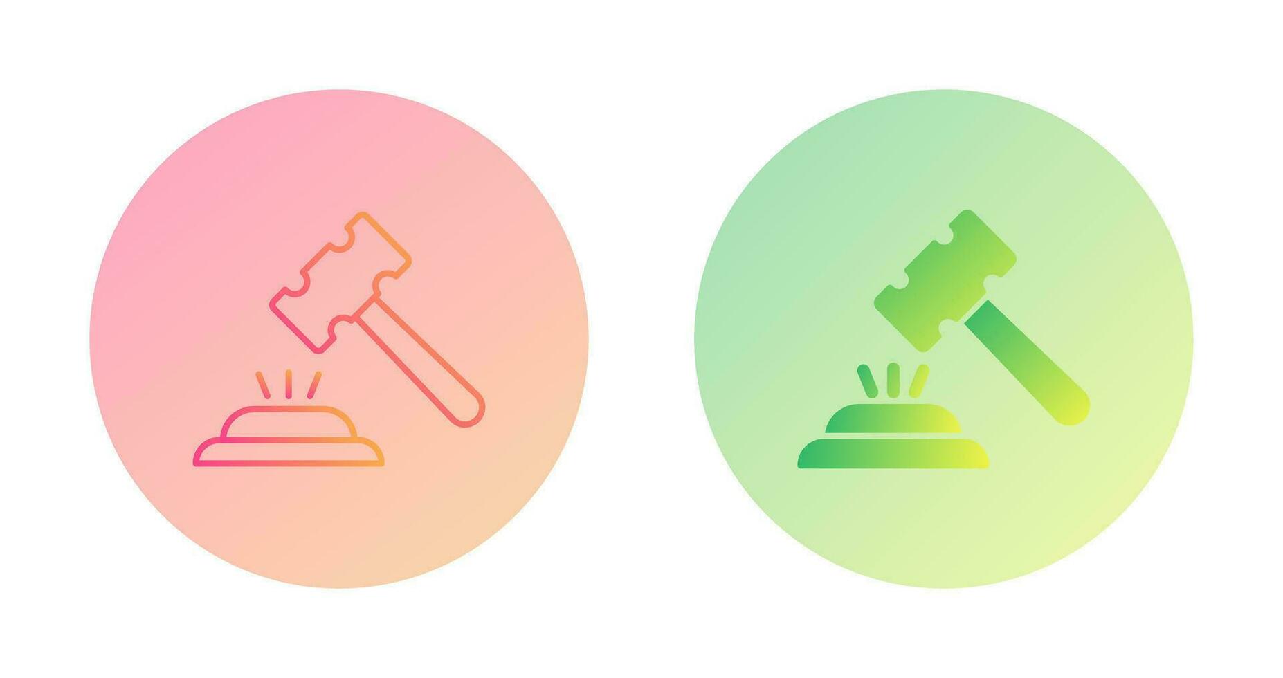 Gavel Vector Icon 25201543 Vector Art at Vecteezy