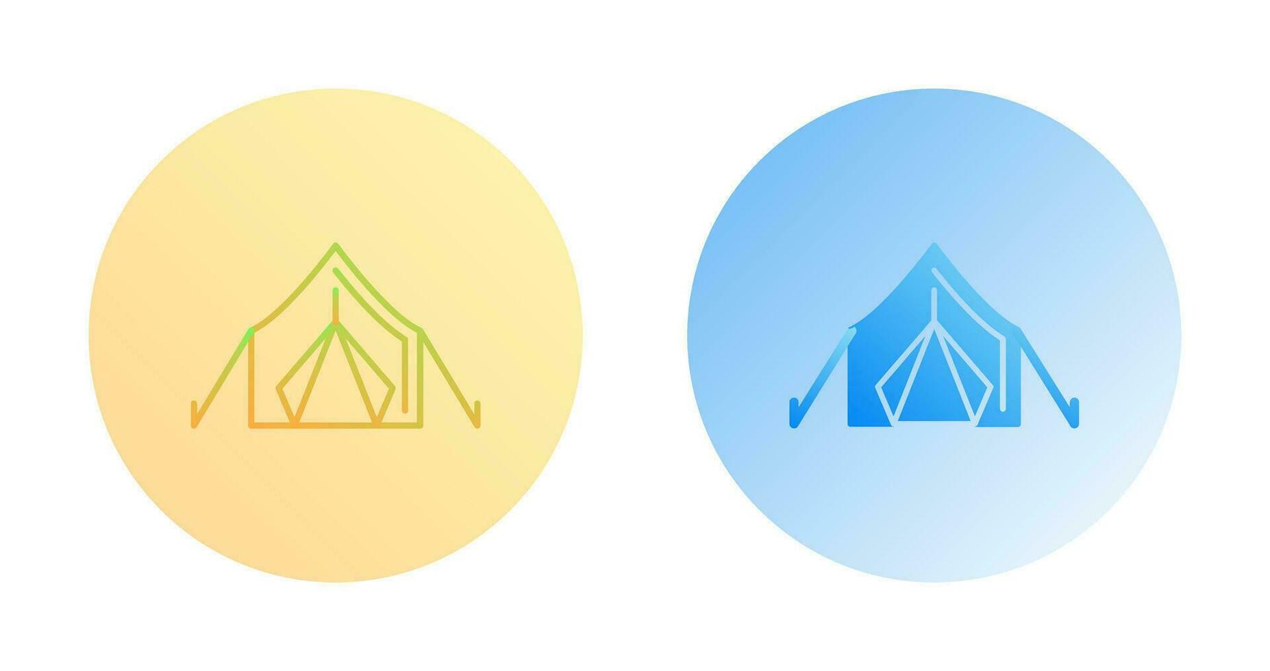 Tent Vector Icon